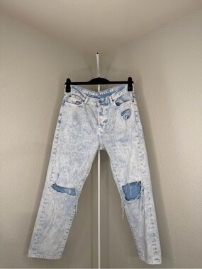 H&M Light Blue Acid Wash Jeans